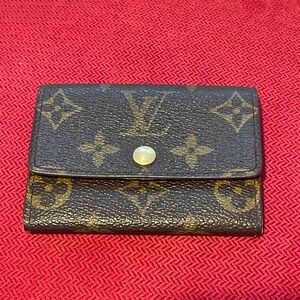 Louis Vuitton Monogram Coin Cash Credit Card Case